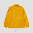 Load image into Gallery viewer, Huf Set H Coaches Jacket Gold
