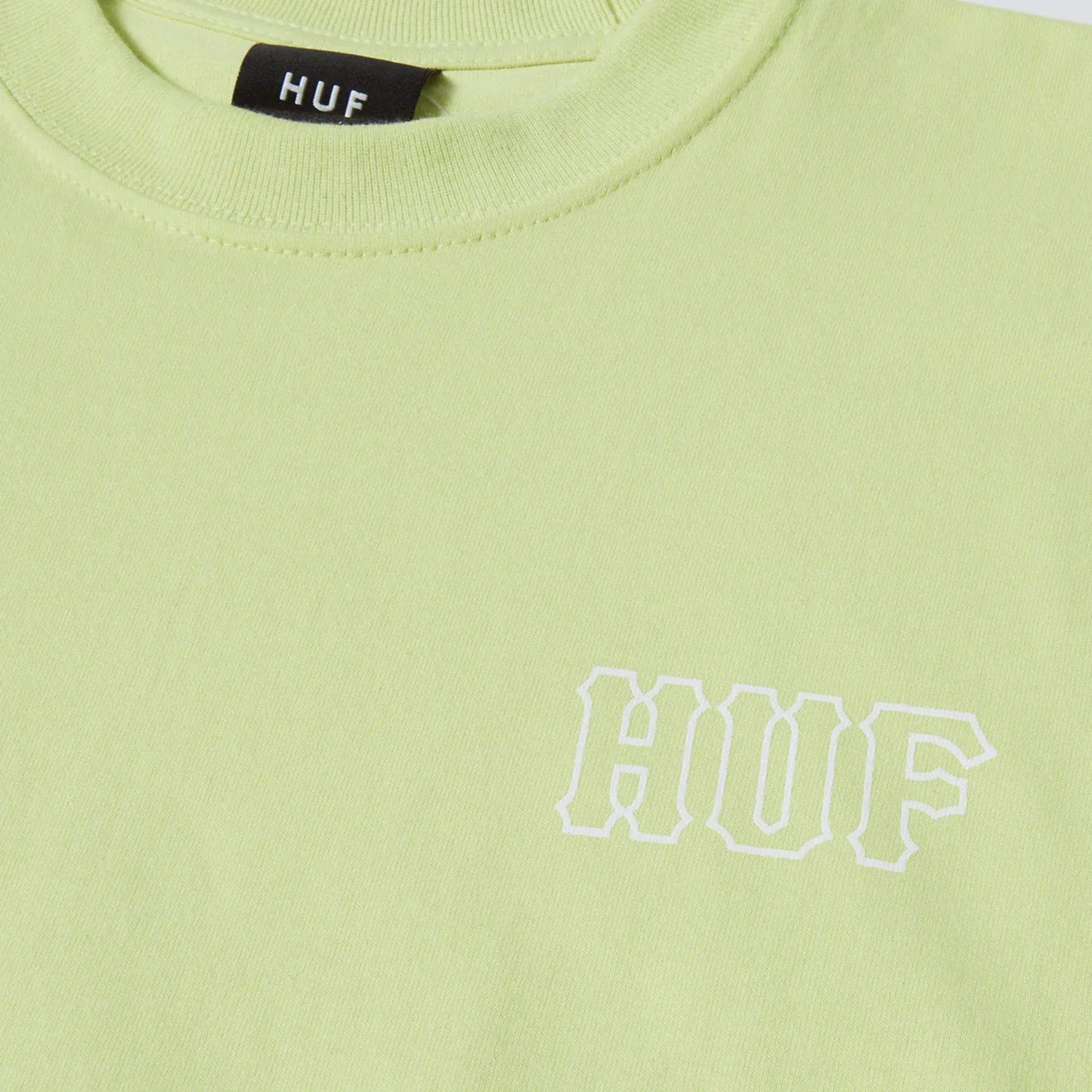 Huf Set H T-Shirt Lime
