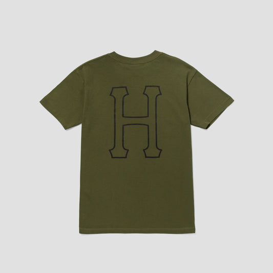 Huf Set H T-Shirt Olive