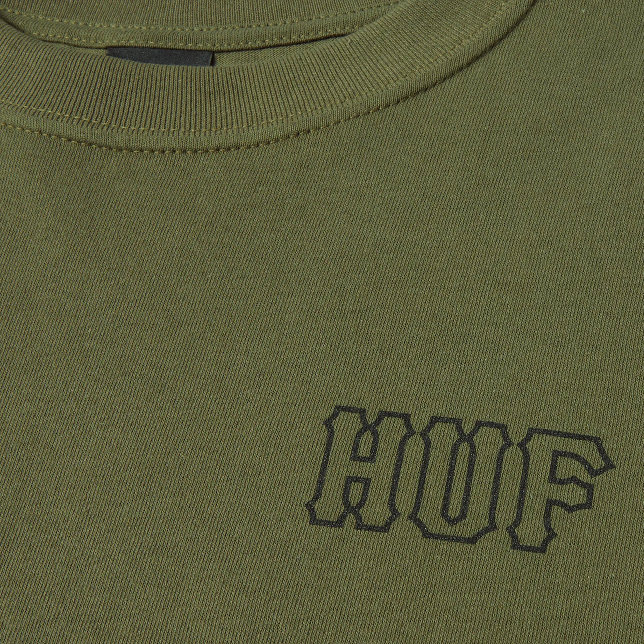 Huf Set H T-Shirt Olive