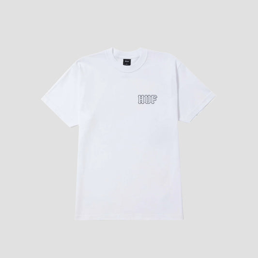 Huf Set H T-Shirt White