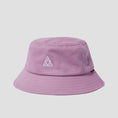 Load image into Gallery viewer, Huf Set Triple Triangle Bucket Hat Mauve

