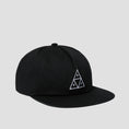 Load image into Gallery viewer, Huf Set Triple Triangle Snapback Cap Black
