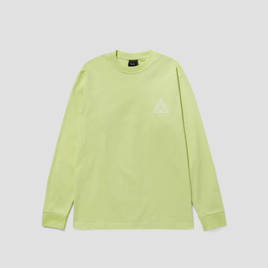 Huf Set Triple Triangle Long Sleeve T-Shirt Lime