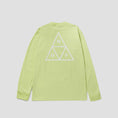 Load image into Gallery viewer, Huf Set Triple Triangle Long Sleeve T-Shirt Lime
