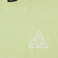 Load image into Gallery viewer, Huf Set Triple Triangle Long Sleeve T-Shirt Lime
