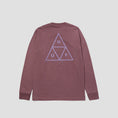 Load image into Gallery viewer, Huf Set Triple Triangle Long Sleeve T-Shirt Mauve
