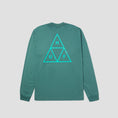 Load image into Gallery viewer, Huf Set Triple Triangle Long Sleeve T-Shirt Pine
