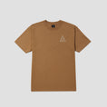 Load image into Gallery viewer, Huf Set Triple Triangle T-Shirt Camel
