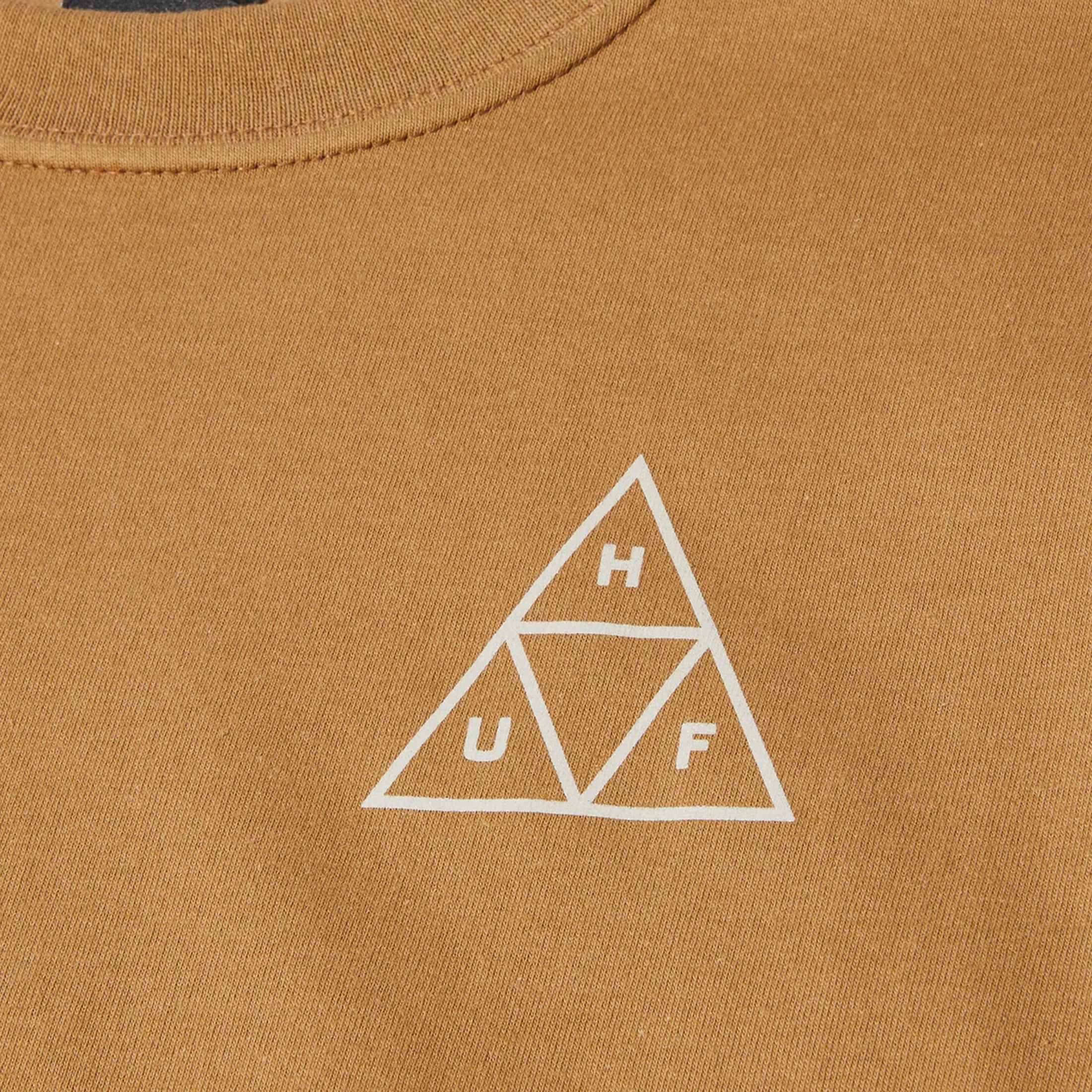 Huf Set Triple Triangle T-Shirt Camel