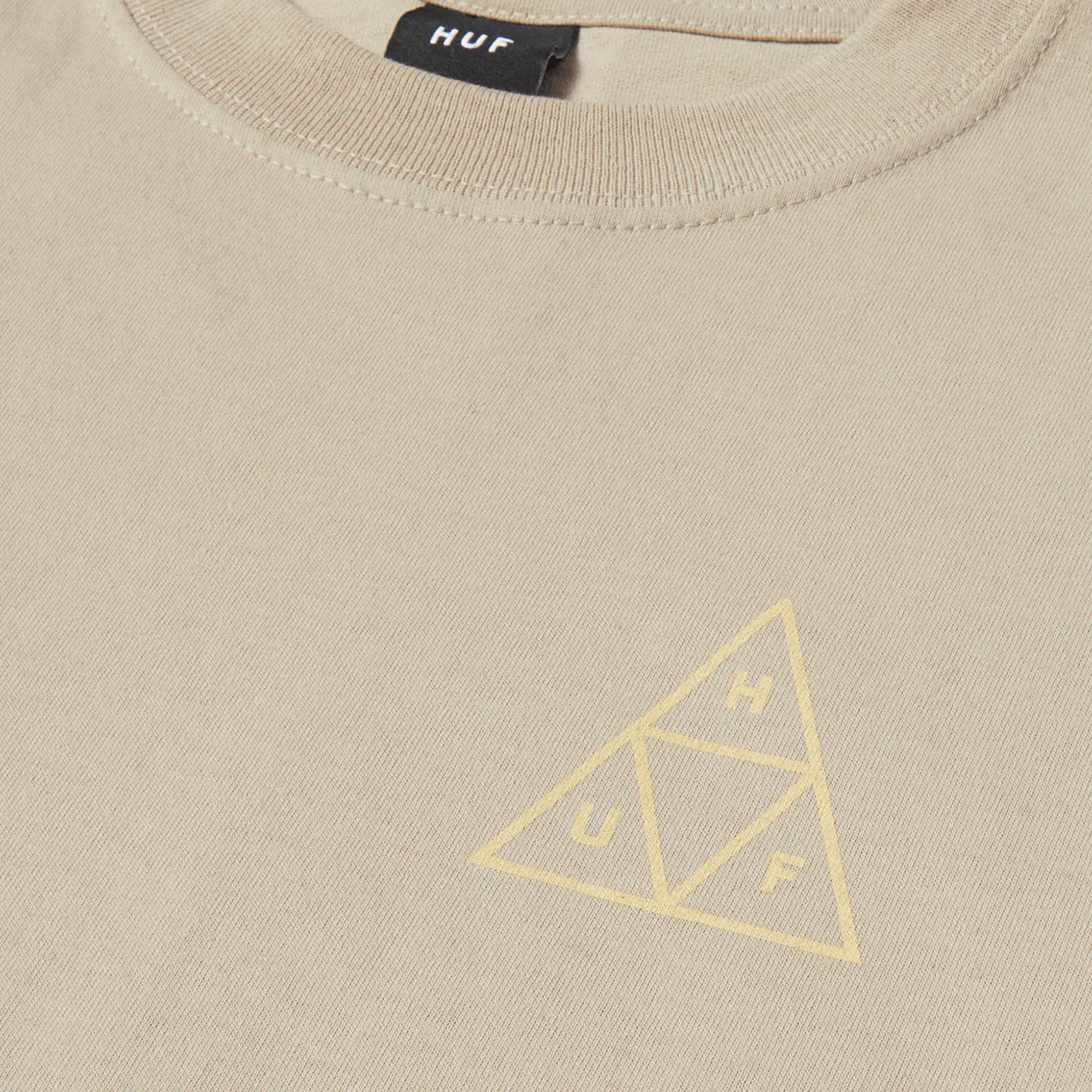 Huf Set Triple Triangle T-Shirt Clay
