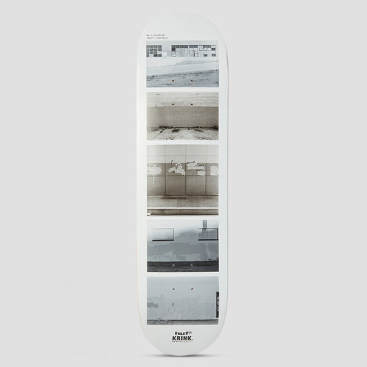 HUF x Krink 8.25 Skateboard Deck White