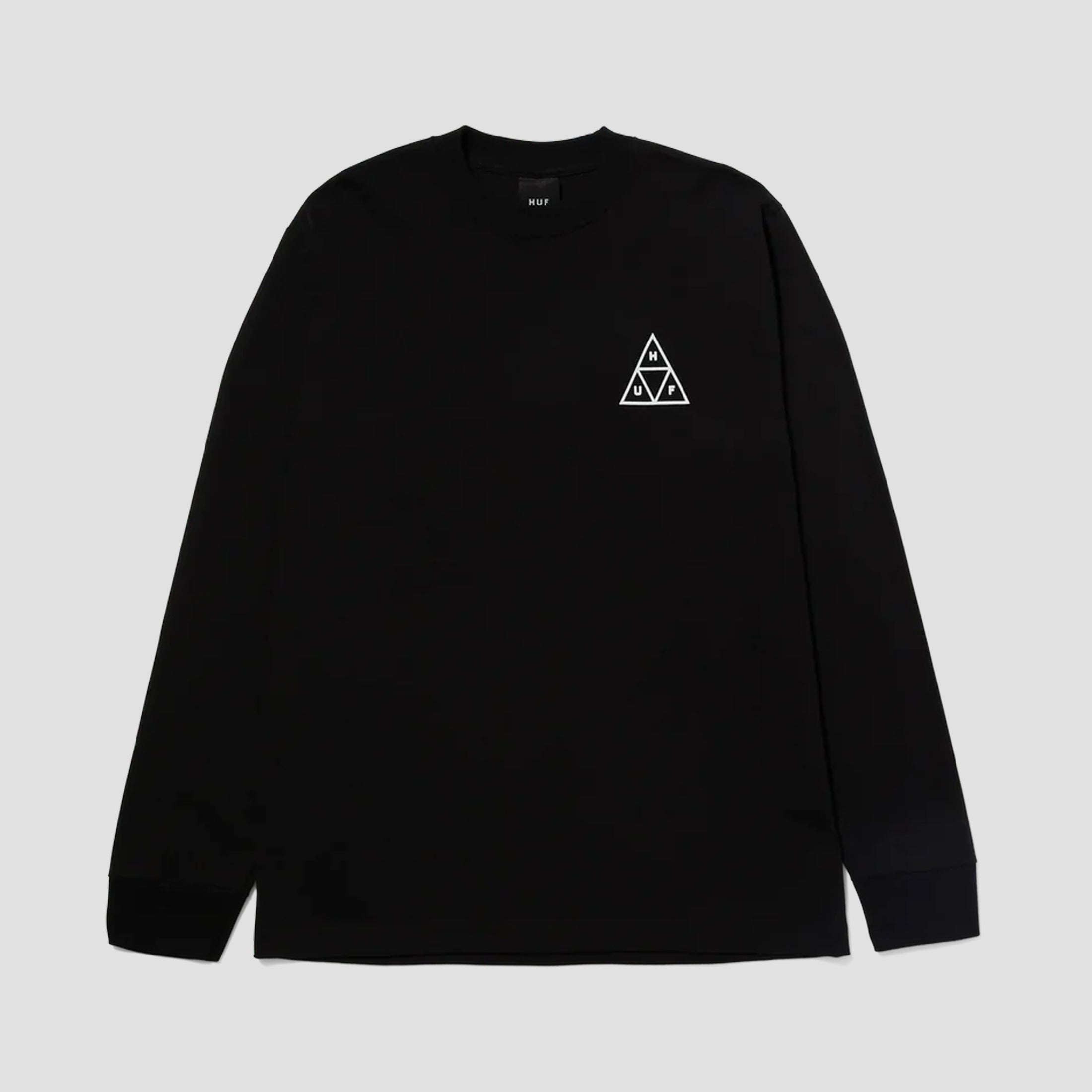 HUF Triple Triangle Longsleeve T-Shirt Black