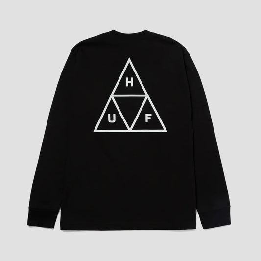 HUF Triple Triangle Longsleeve T-Shirt Black