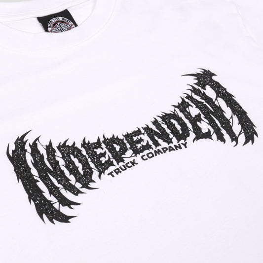 Independent Metal Span T-Shirt White