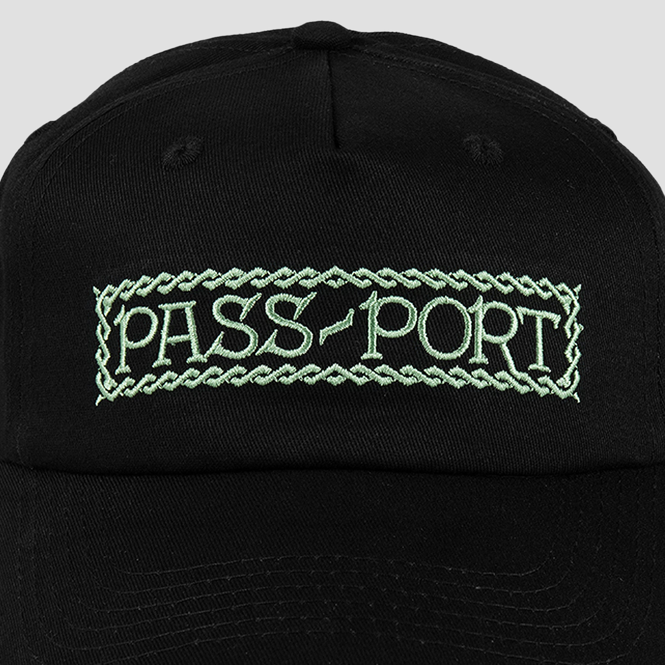 PassPort Invasive Logo Freight Cap Black