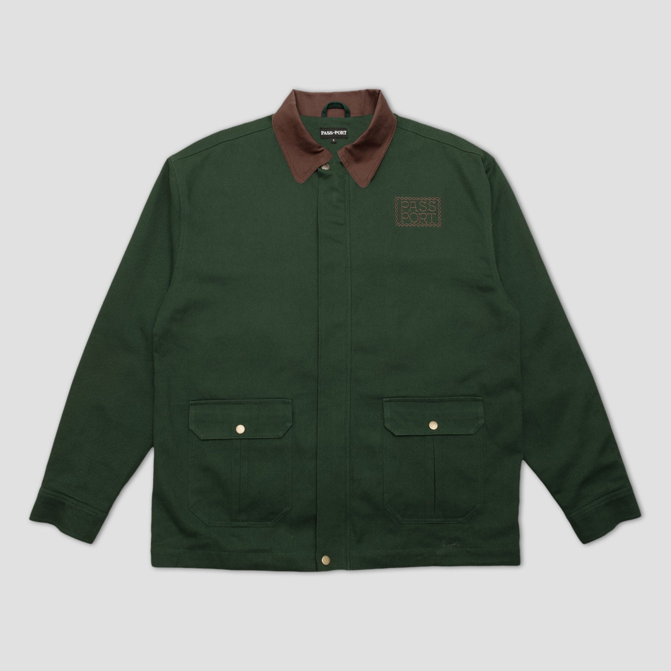 PassPort Invasive Logo Yard Jacket Forest Green