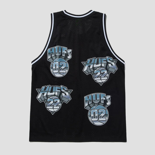 HUF Basketball Jersey Black