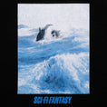 Load image into Gallery viewer, Sci-Fi Fantasy Killer Whale T-Shirt Black
