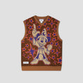 Load image into Gallery viewer, Butter Goods x Disney Starry Skies Knitted Vest Brown
