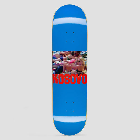 Hockey 9.0 Kosovo Skateboard Deck Blue