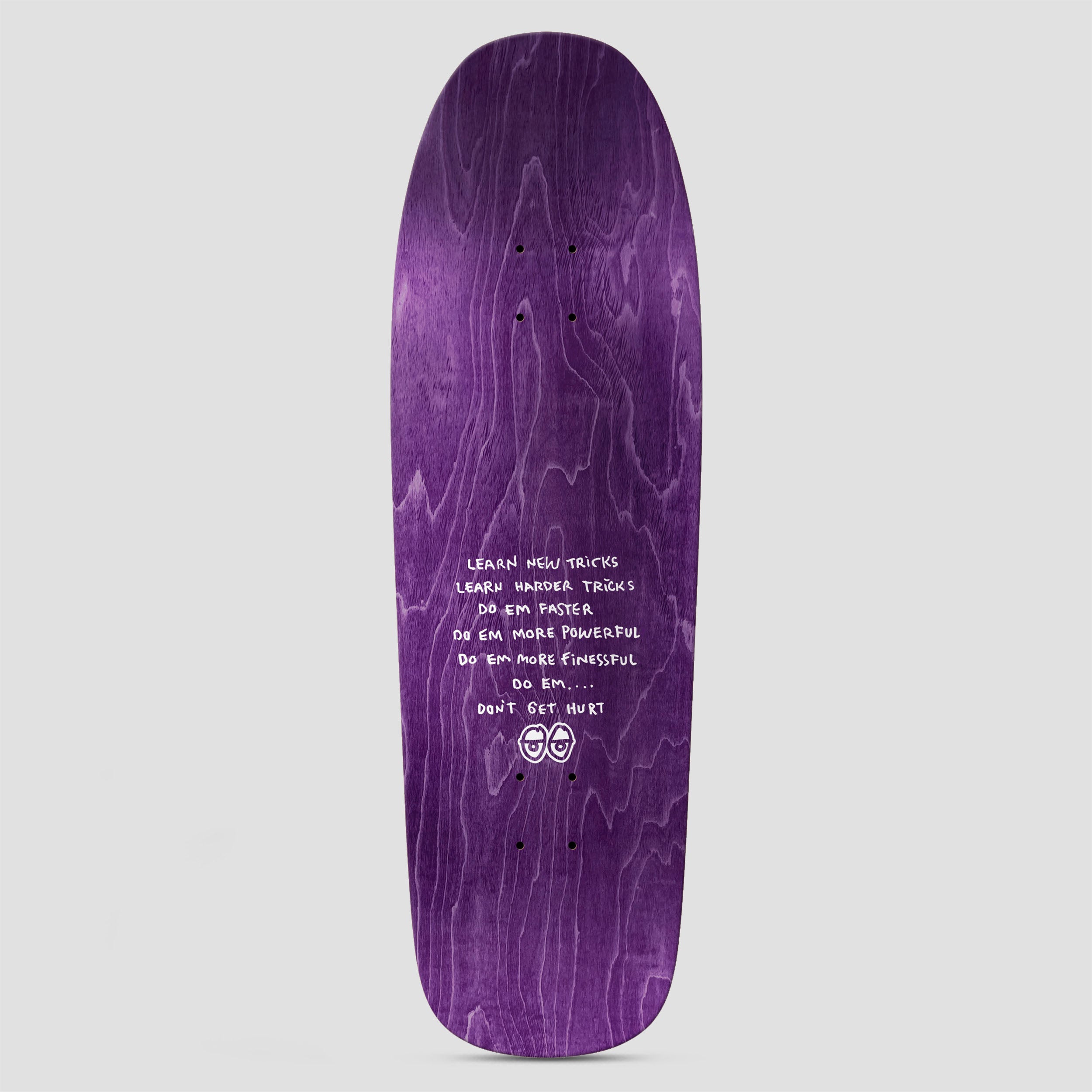 Krooked 9.81 Sandoval Peace Sign Skateboard Deck Blue – Slam City