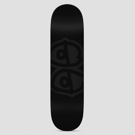 Krooked 8.5 Eyes Skateboard Deck Black