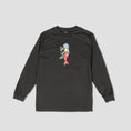 Load image into Gallery viewer, Krooked Long Sleeve Mermaid T-Shirt Black
