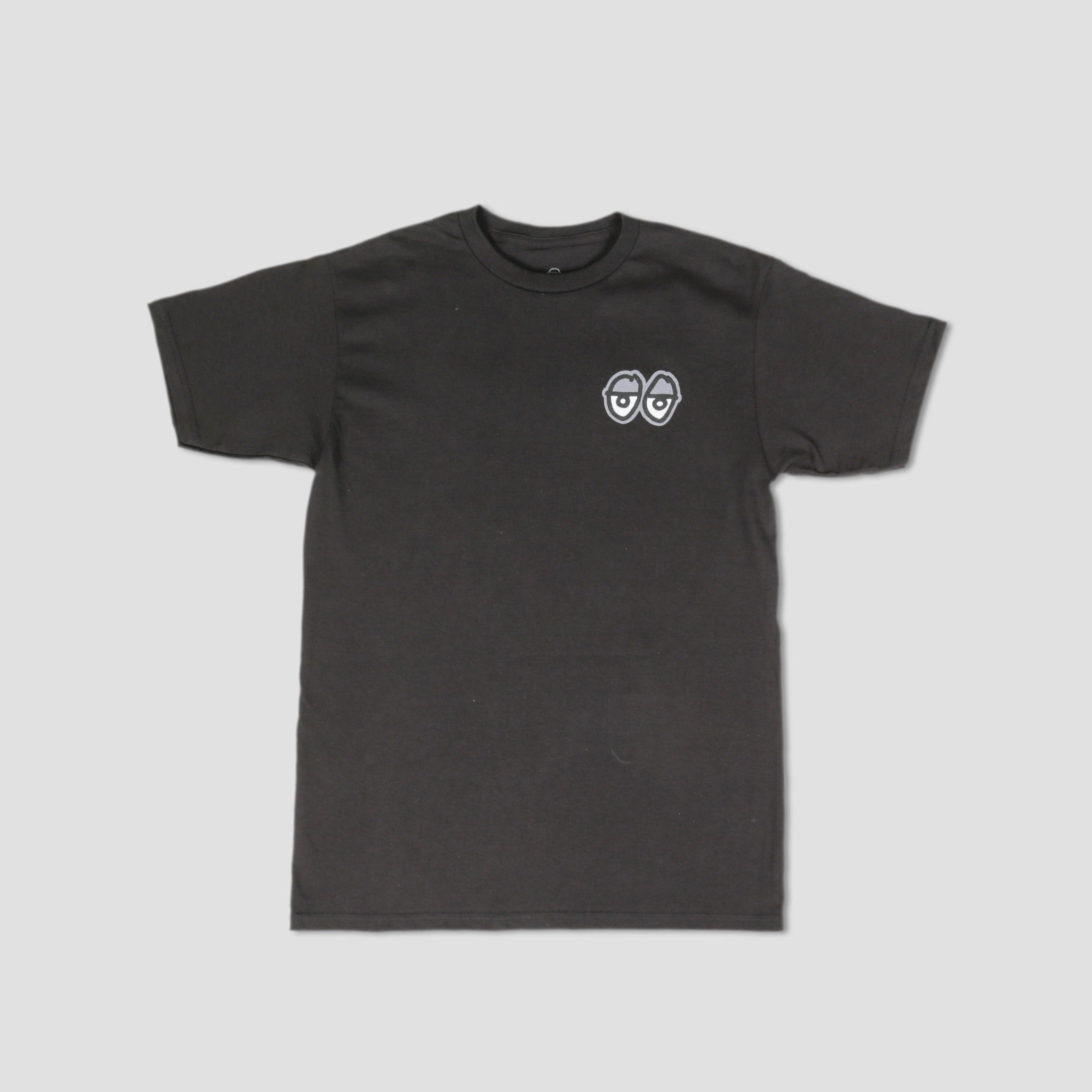 Krooked Strait Eyes T-Shirt Black / Grey