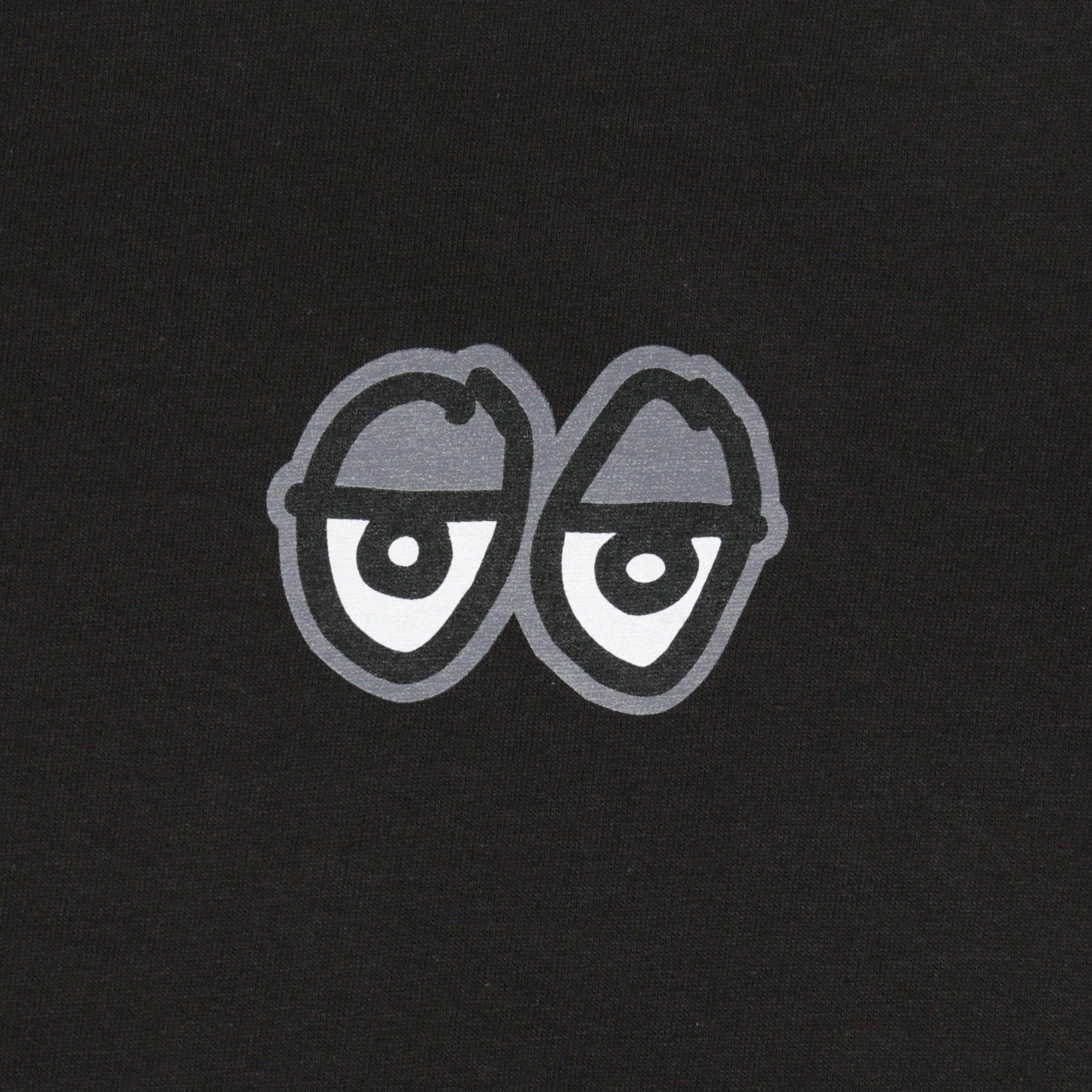 Krooked Strait Eyes T-Shirt Black / Grey