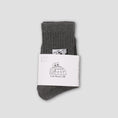 Load image into Gallery viewer, Last Resort AB Heel Tab Dress Socks Grey Malange
