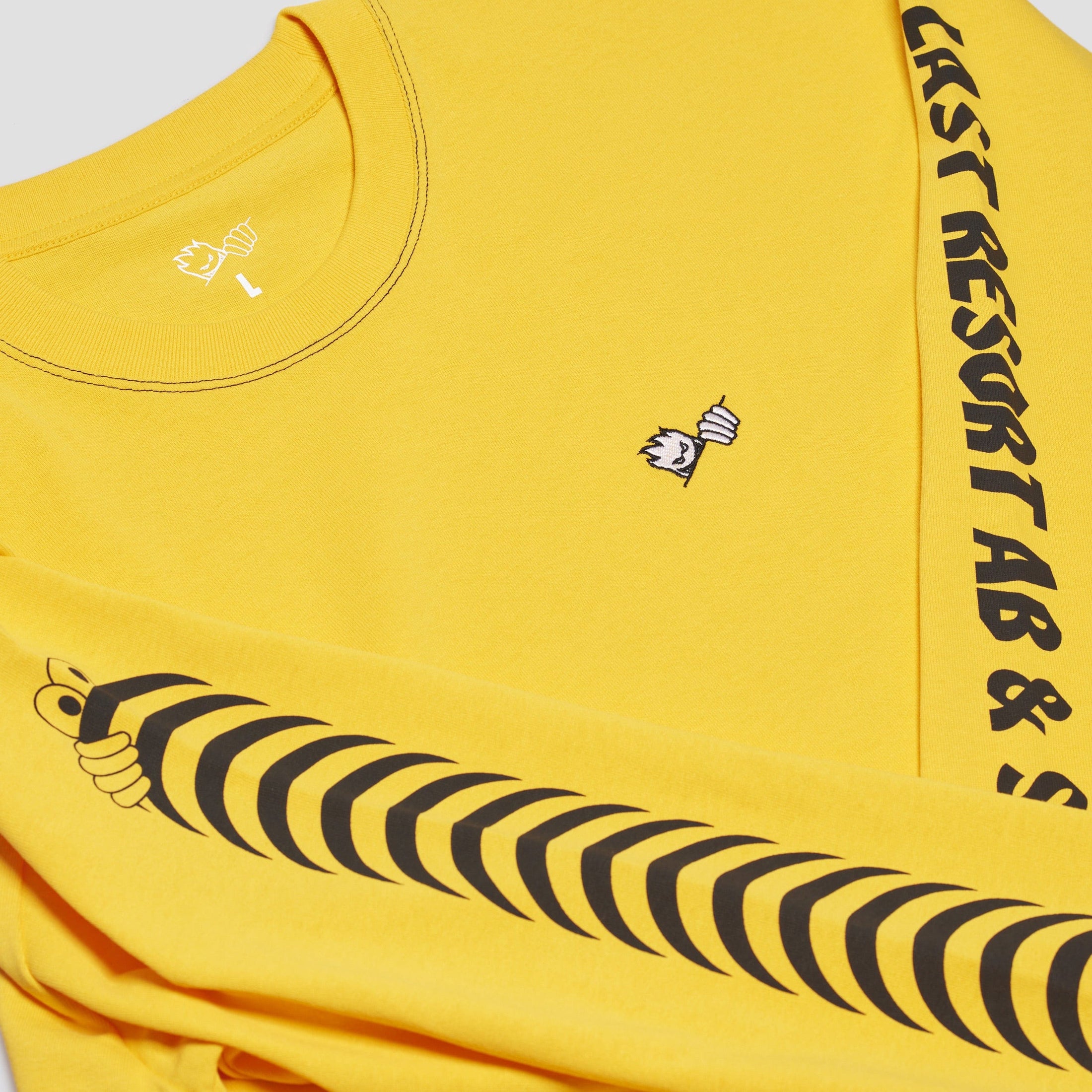 Last Resort AB x Spitfire Long Sleeve T-Shirt Yellow