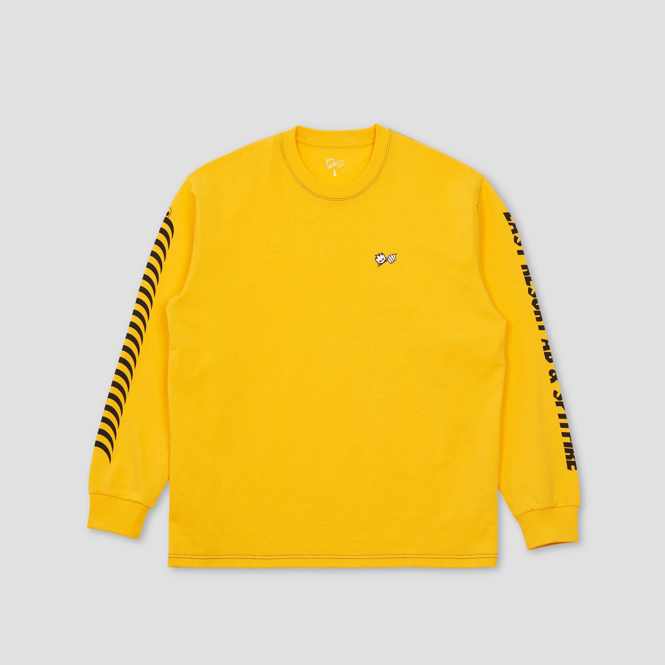 Last Resort AB x Spitfire Long Sleeve T-Shirt Yellow