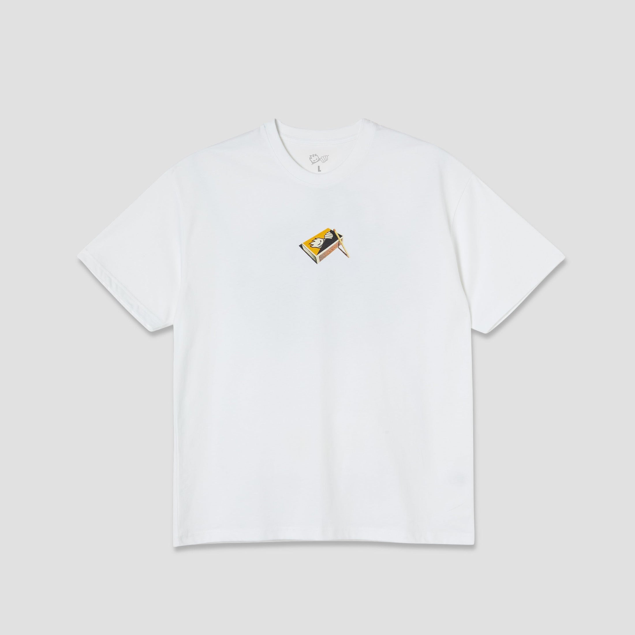 Last Resort AB x Spitfire Matchbox T-Shirt White