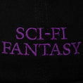 Load image into Gallery viewer, Sci-Fi Fantasy Logo Cap Black / Purple
