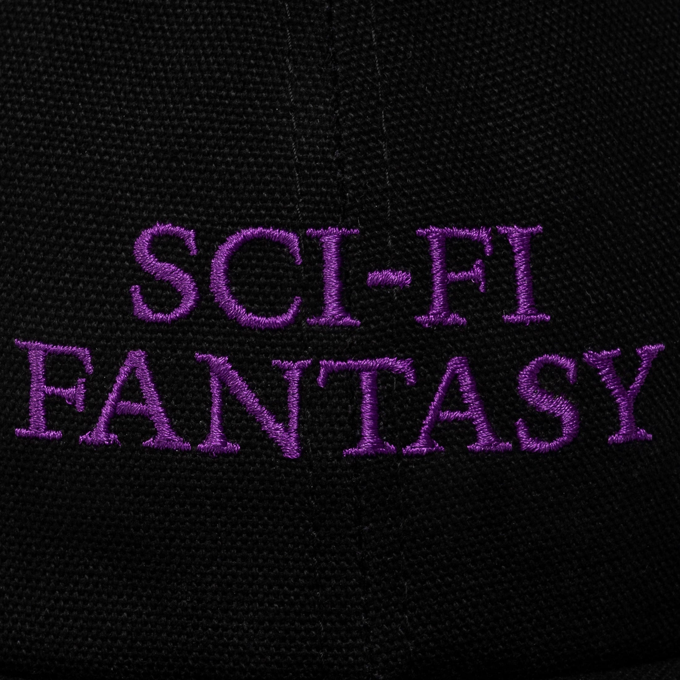 Sci-Fi Fantasy Logo Cap Black / Purple