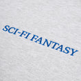 Load image into Gallery viewer, Sci-Fi Fantasy Logo Hood Heather
