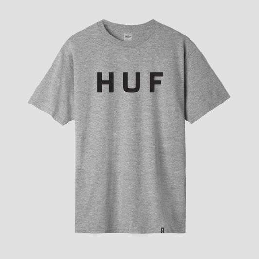 HUF OG Logo T-Shirt Grey Heather