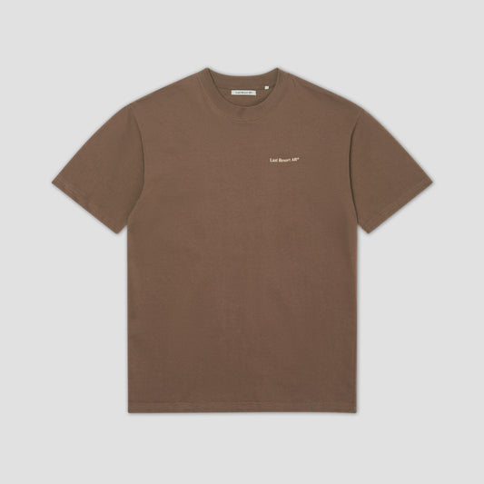 Last Resort AB Atlas Mono T-Shirt Washed Brown / Beige