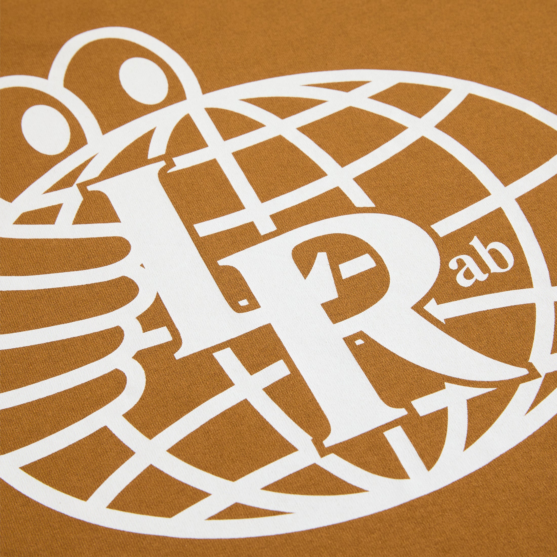 Last Resort AB Atlas Monogram T-Shirt Golden Brown / White