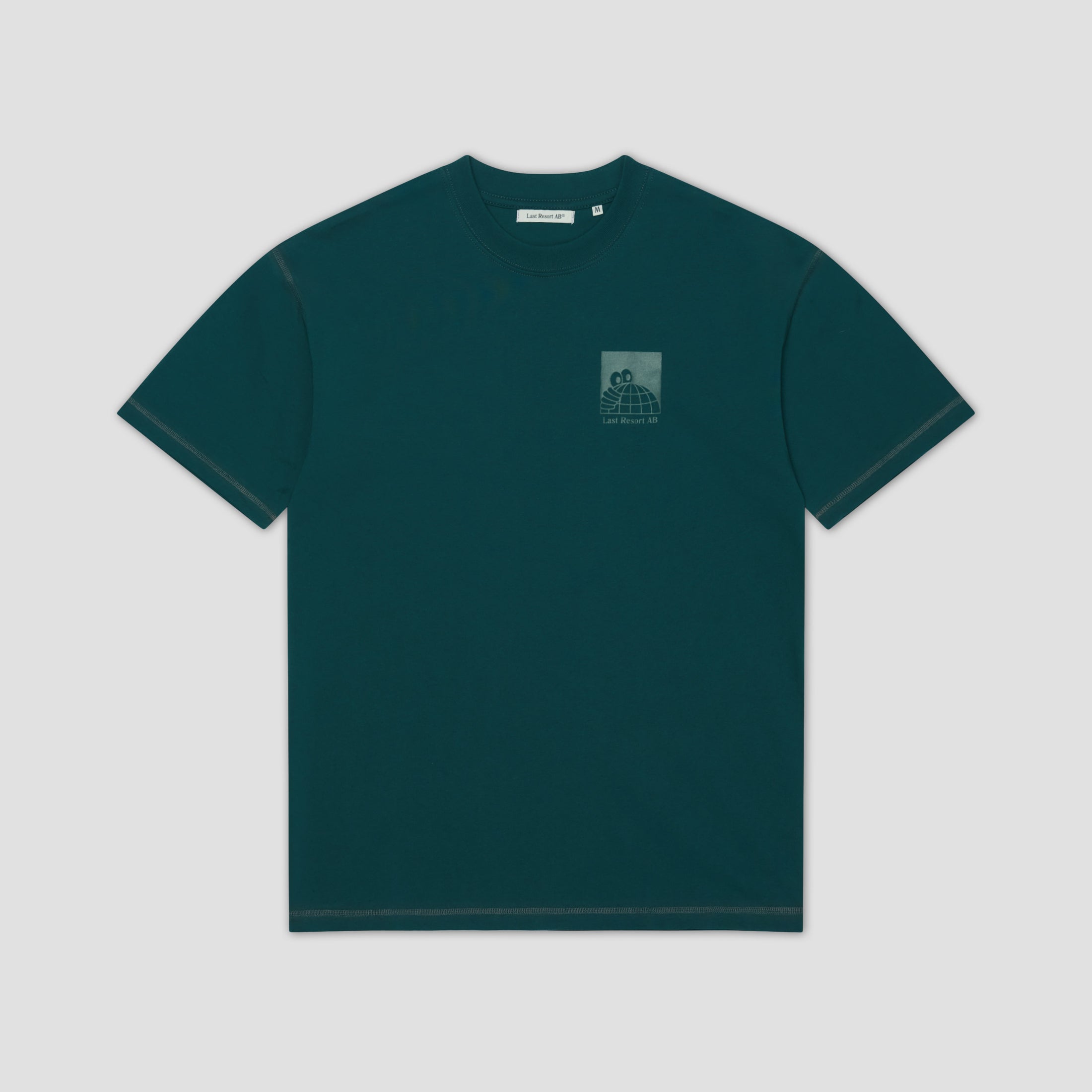 Last Resort AB Little AB Flatlock T-Shirt Dark Teal