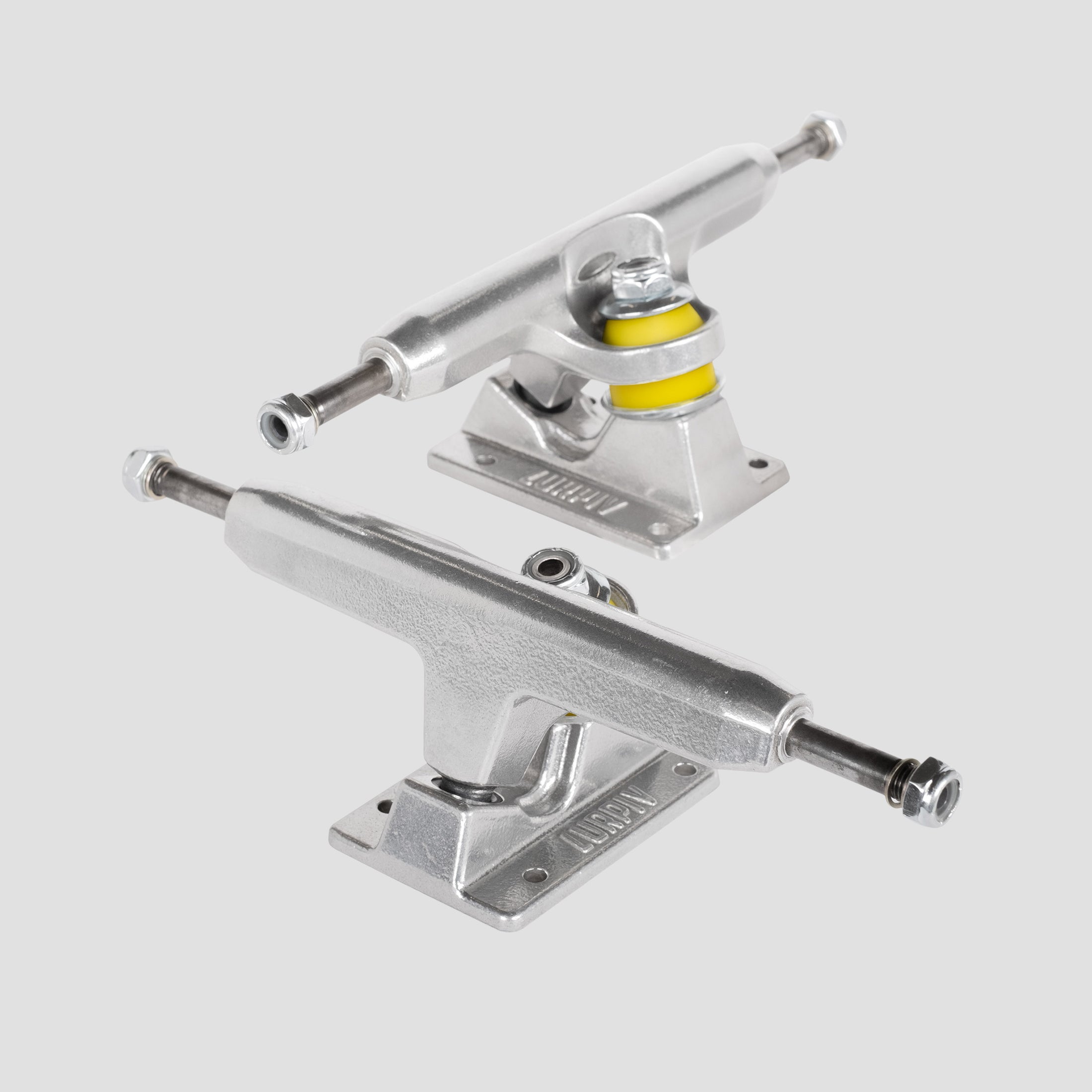 Lurpiv 3 Hollow 155 Skateboard Trucks Polished