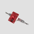 Load image into Gallery viewer, Lurpiv 3 Solid 155 Skateboard Trucks Polished / Red
