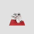 Load image into Gallery viewer, Lurpiv 3 Solid 155 Skateboard Trucks Polished / Red

