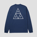 Load image into Gallery viewer, HUF Set TT Longsleeve T-Shirt Navy
