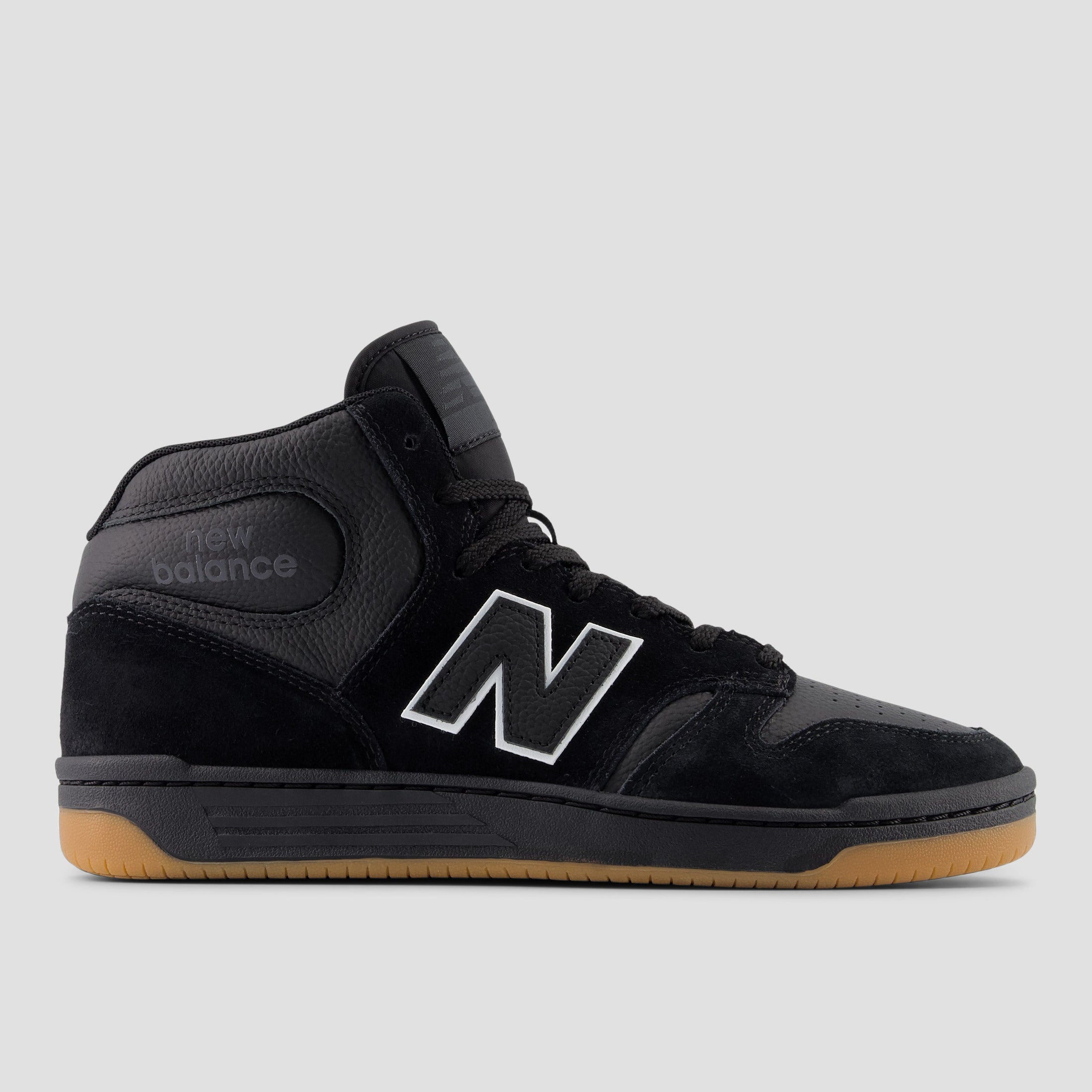 New Balance 480 Hi Skate Shoes Black – Slam City Skates