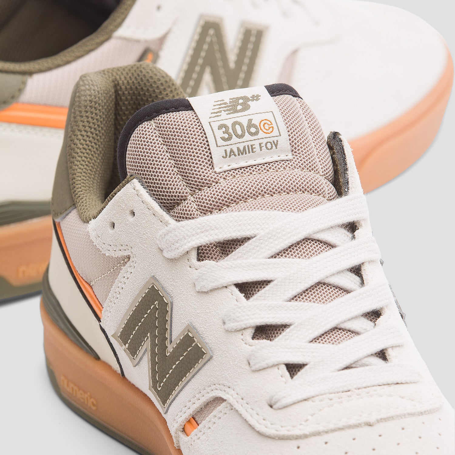 New Balance Jamie Foy 306 Cupsole Skate Shoes Timberwolf / Tan / Olive