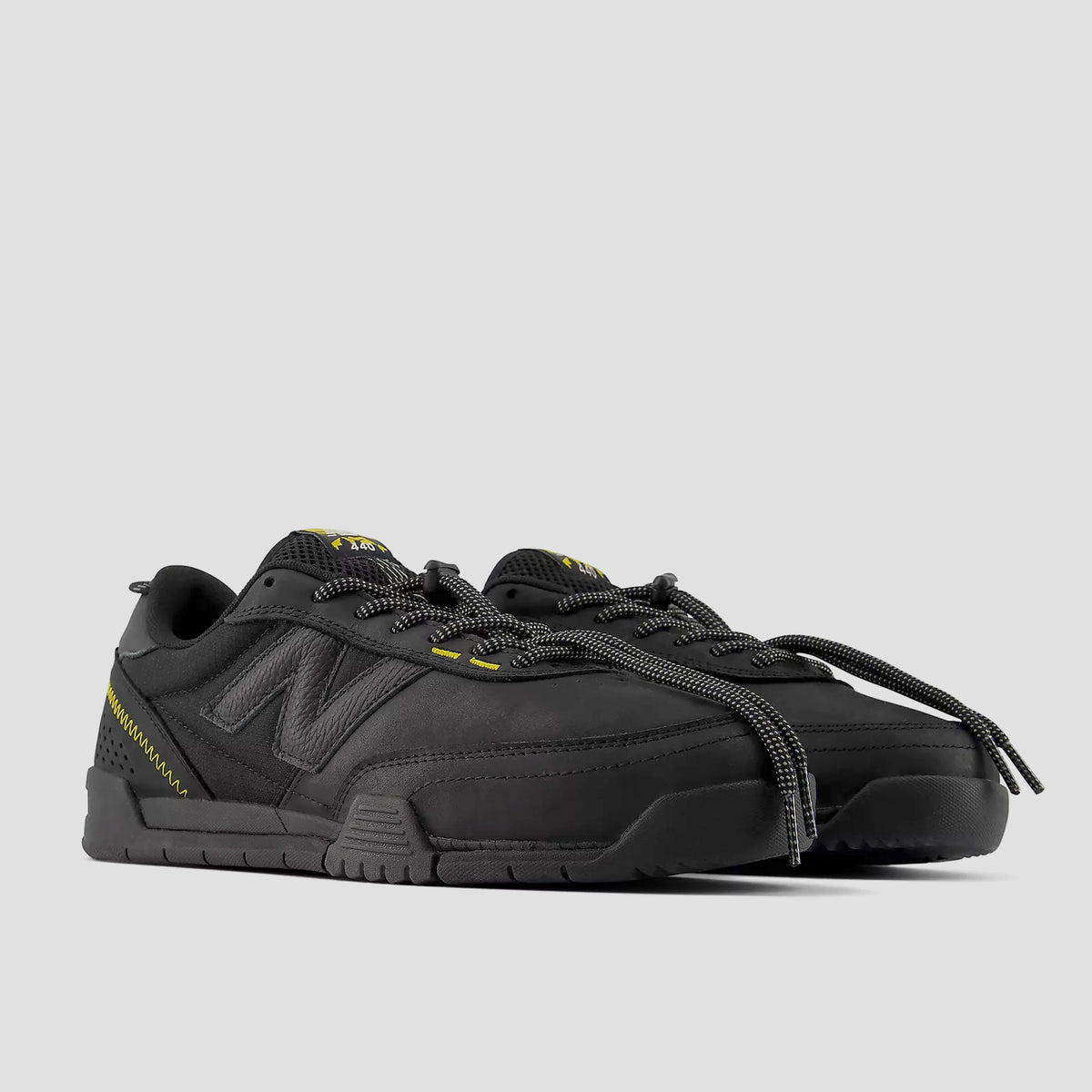 New Balance 440 Wv2 Skate Shoes Black / Yellow