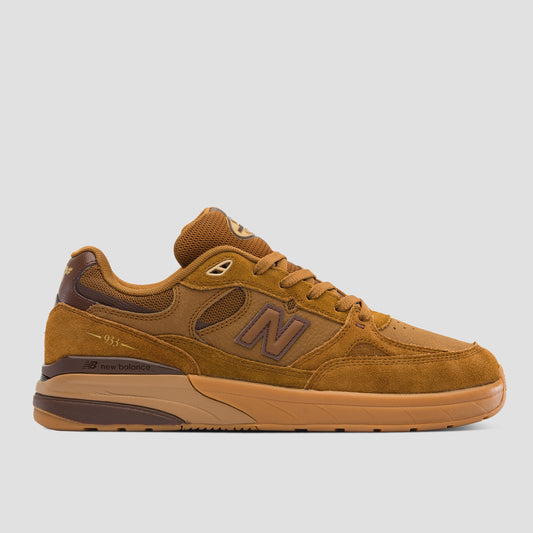 New Balance 933 Skate Shoes Breakfast Tea / Gum