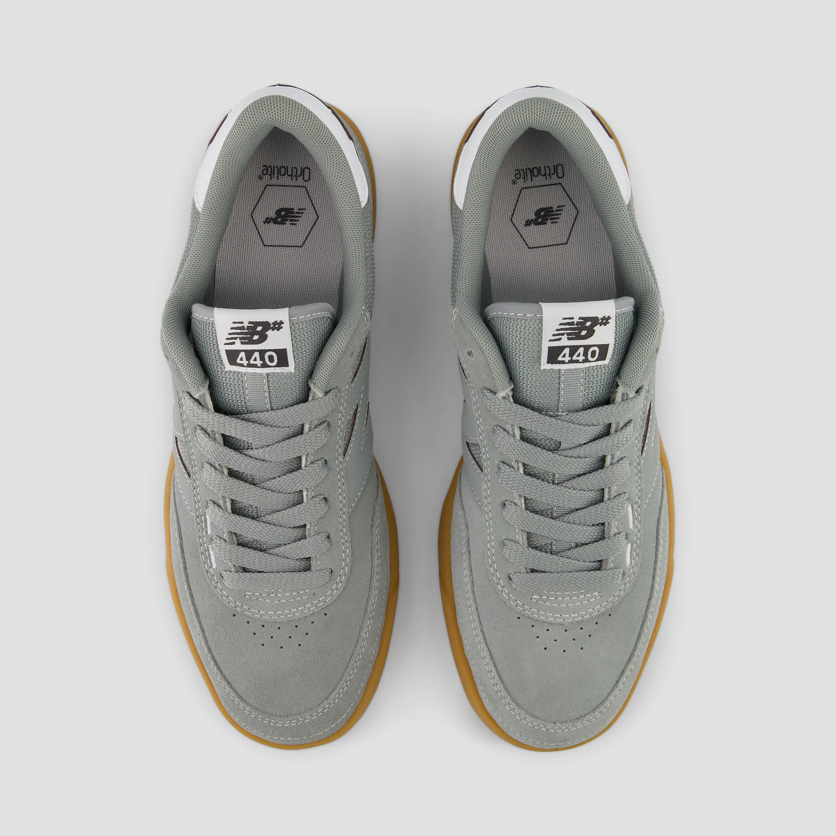 New Balance 440 V2 Skate Shoes Bayberry Grey / Gum